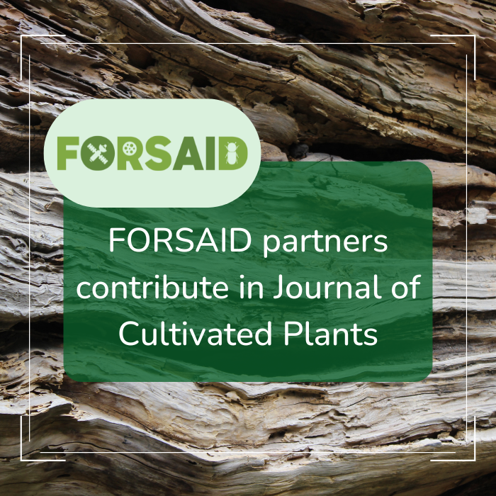 FORSAID project partners contribute to latest issue of the Journal of Cultivated Plants