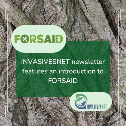 Latest INVASIVESNET newsletter features an introduction to FORSAID