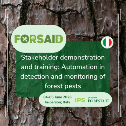 FORSAID organises its first in-person demonstration and training event for forest stakeholders