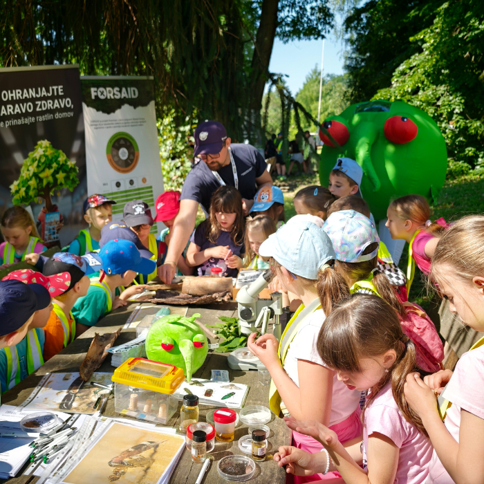 FORSAID brings forest health science to the public in Ljubljana