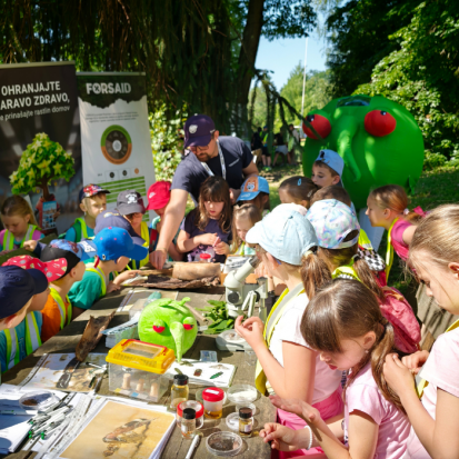 FORSAID brings forest health science to the public in Ljubljana