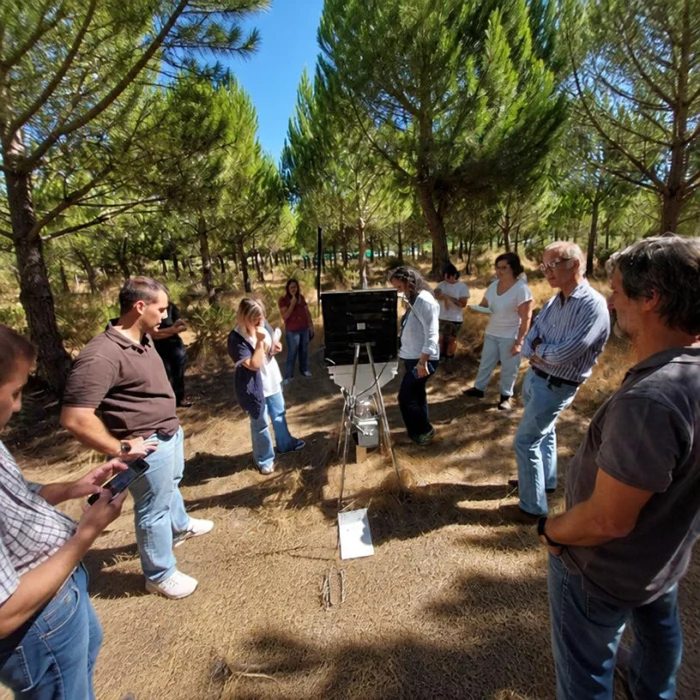 FORSAID organises its second hands-on demonstration workshop on forest pest monitoring in Portugal